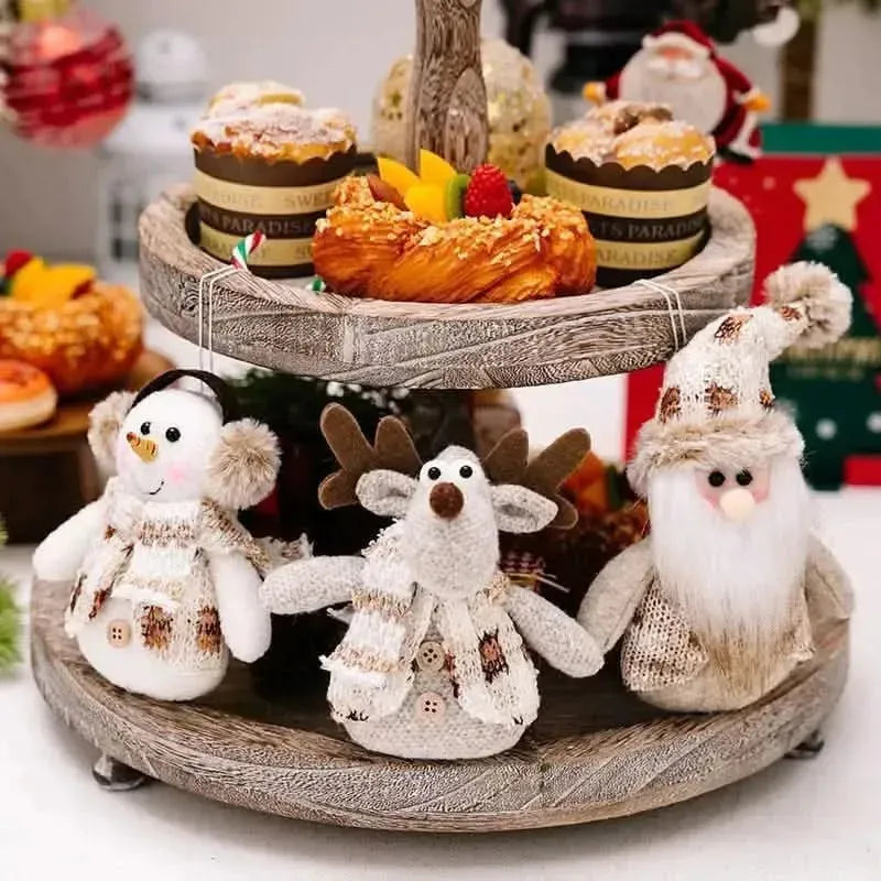Santa Snowman Reindeer Hanging Ornament - Bad Moms Club
