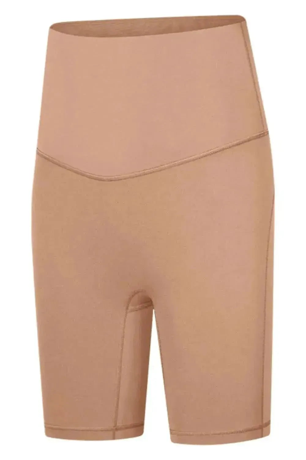 Seamless High-Rise Wide Waistband Biker Shorts - Bad Moms Club