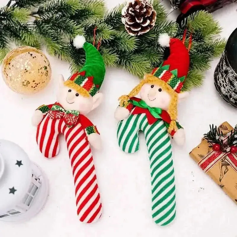 Christmas Candy Cane Hanging Ornament - Bad Moms Club