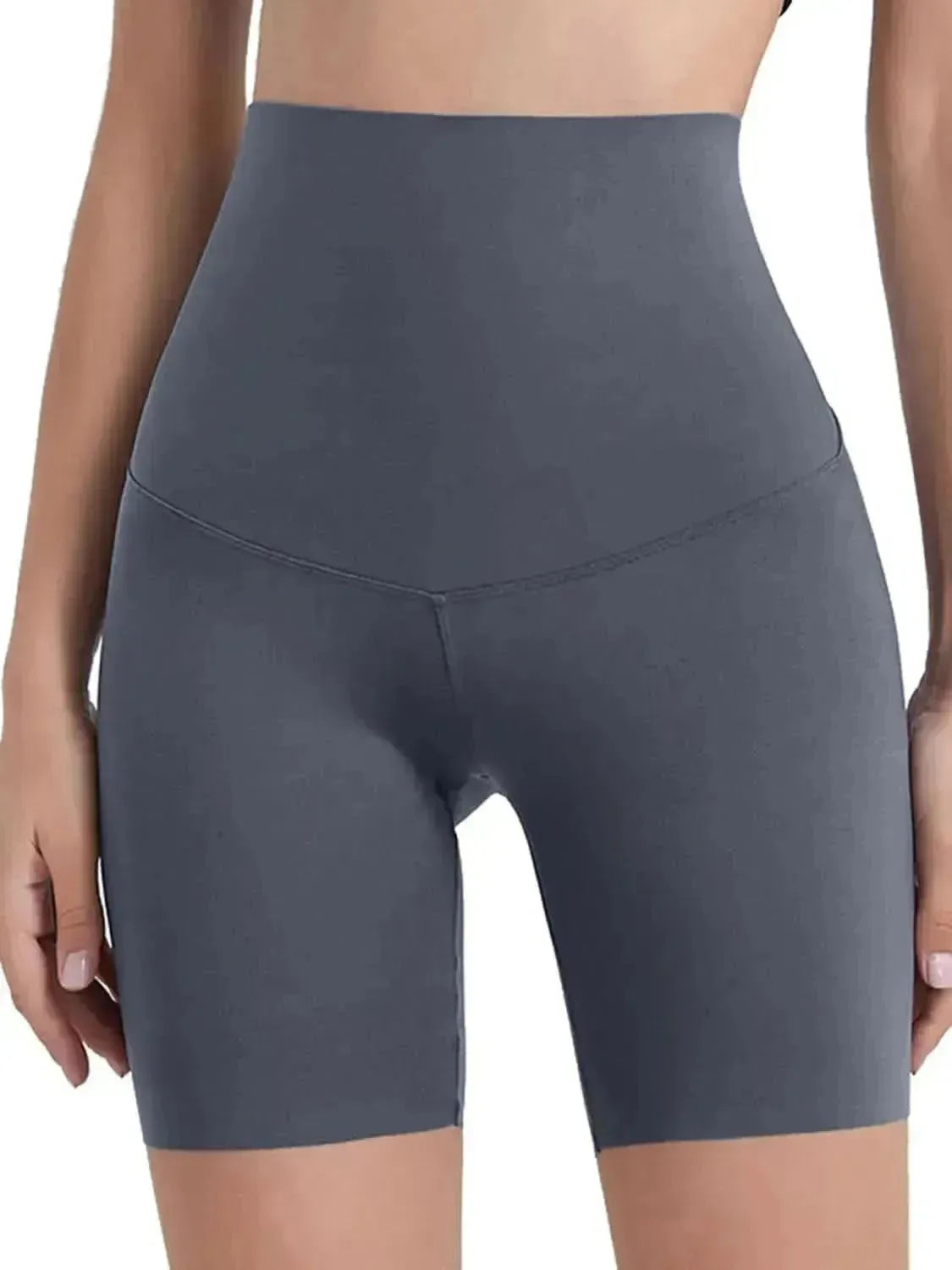 Wide Waistband Sports Shorts - Bad Moms Club