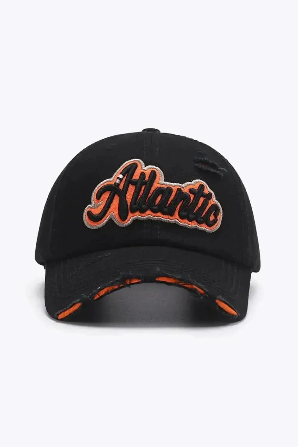 ATLANTIC Graphic Distressed Baseball Cap - Bad Moms Club