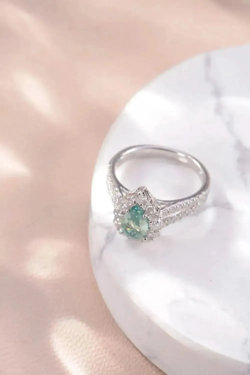 1 Carat Moissanite 925 Sterling Silver Ring - Bad Moms Club