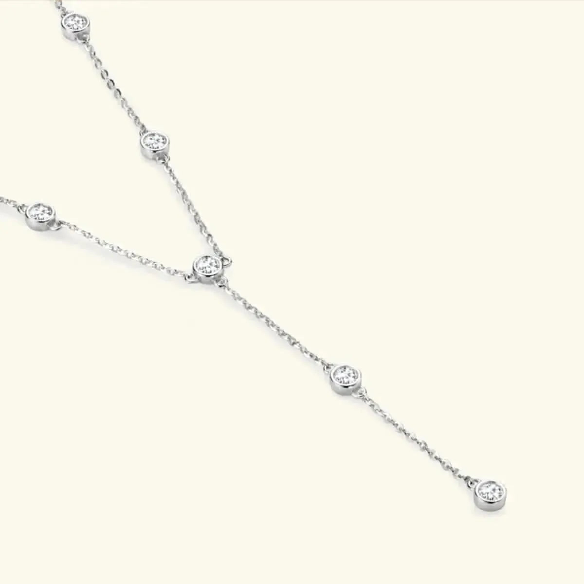 1.1 Carat Moissanite 925 Sterling Silver Necklace - Bad Moms Club