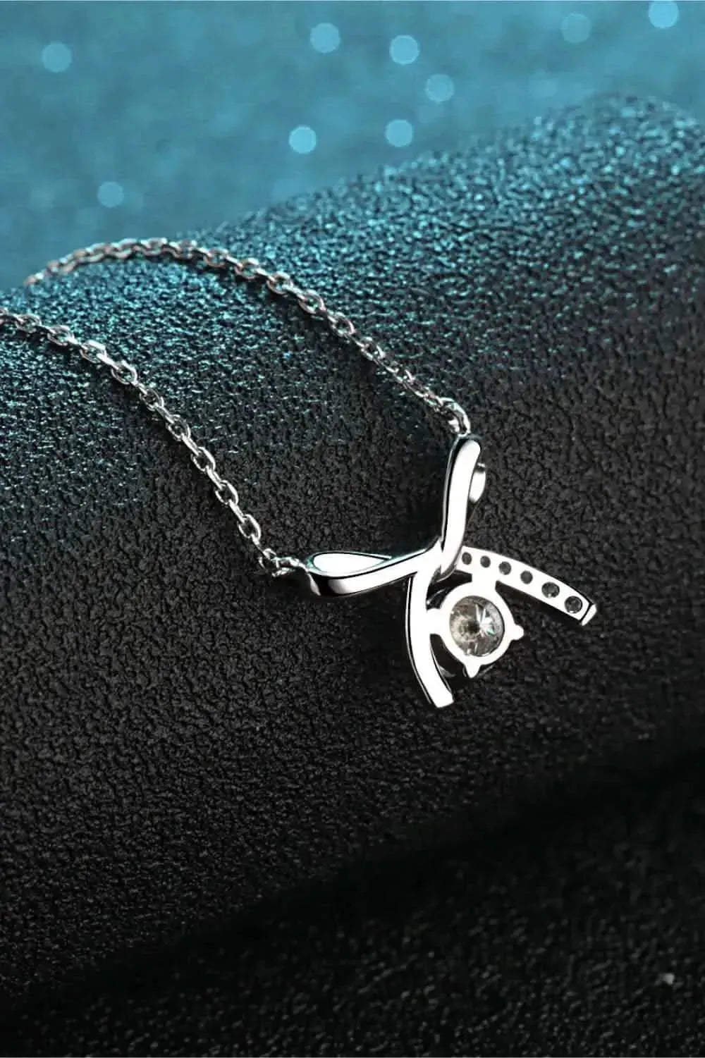 Moissanite 925 Sterling Silver Necklace - Bad Moms Club