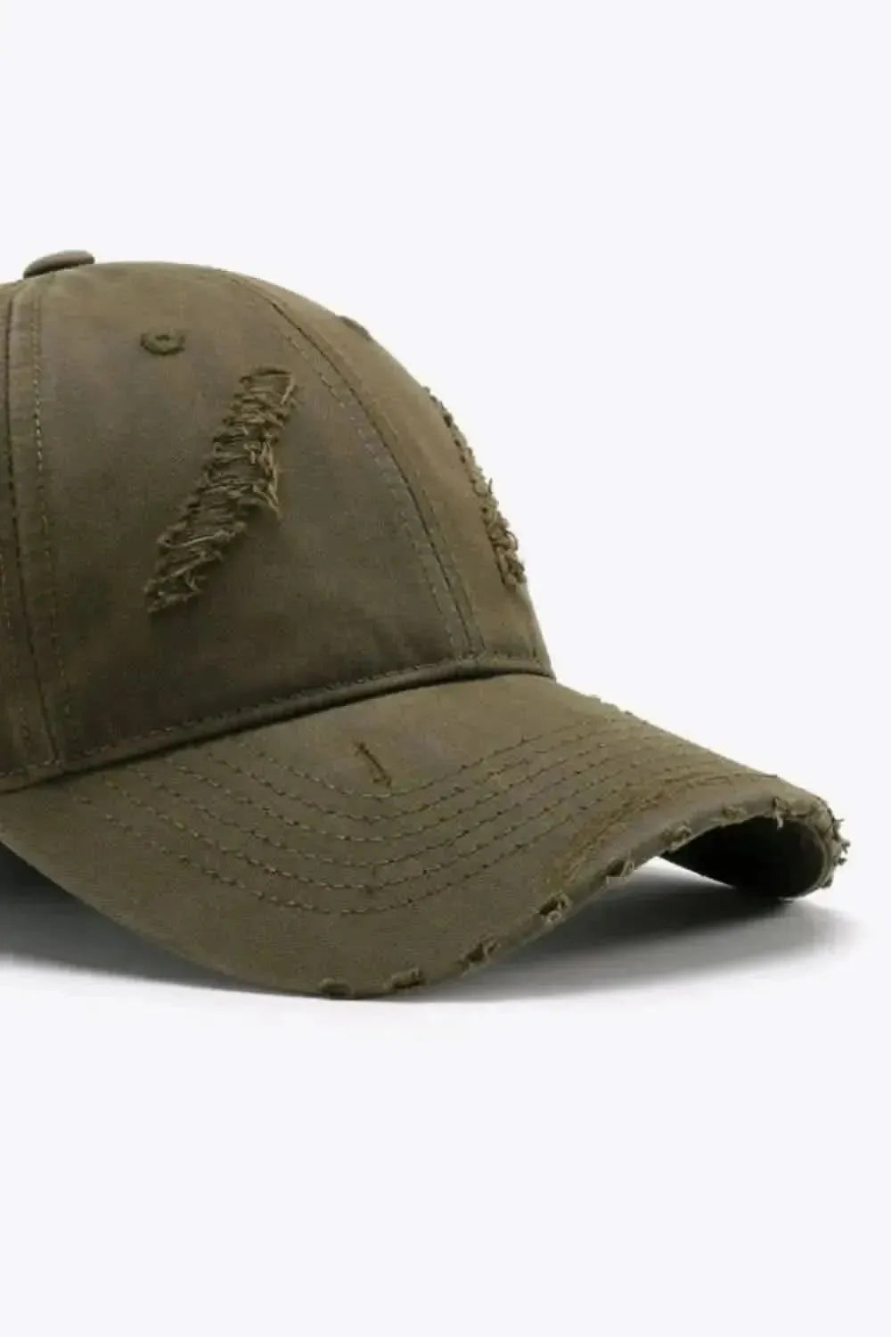 Distressed Adjustable Baseball Cap - Bad Moms Club