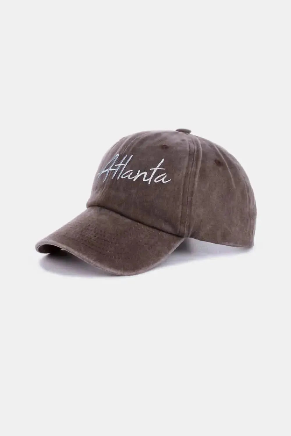 Zenana Washed ATLANTA Embroidered Baseball Cap - Bad Moms Club