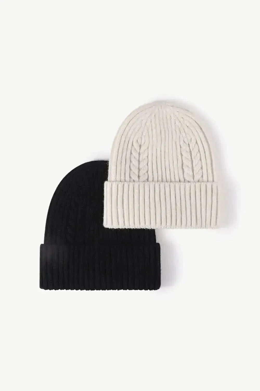 Cable-Knit Cuff Beanie - Bad Moms Club