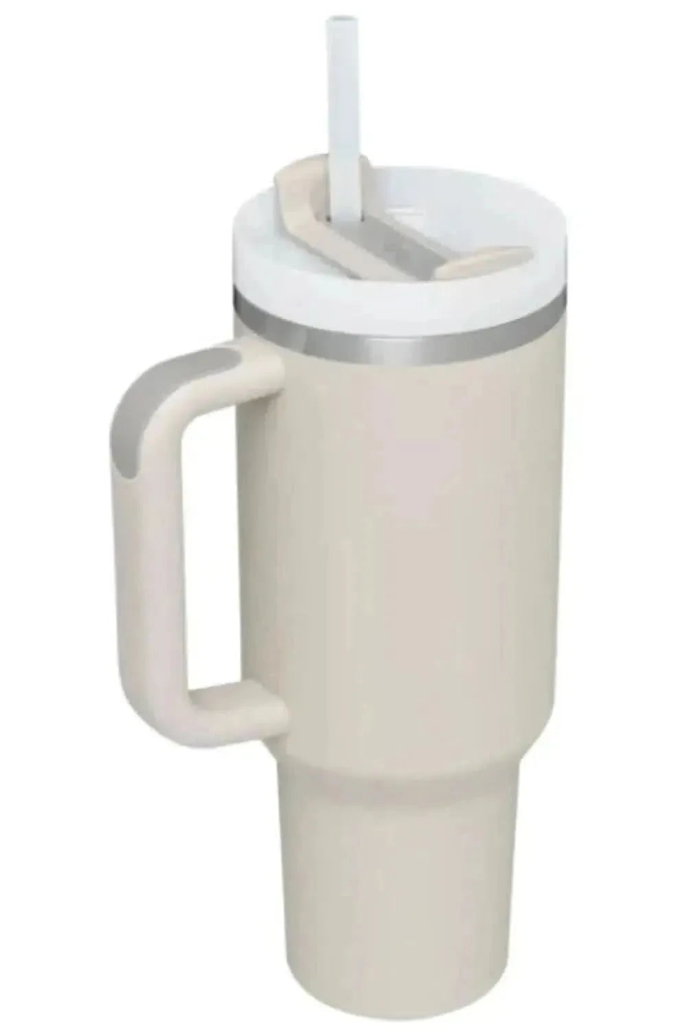 Stainless Steel Tumbler with Upgraded Handle and Straw - Bad Moms Club
