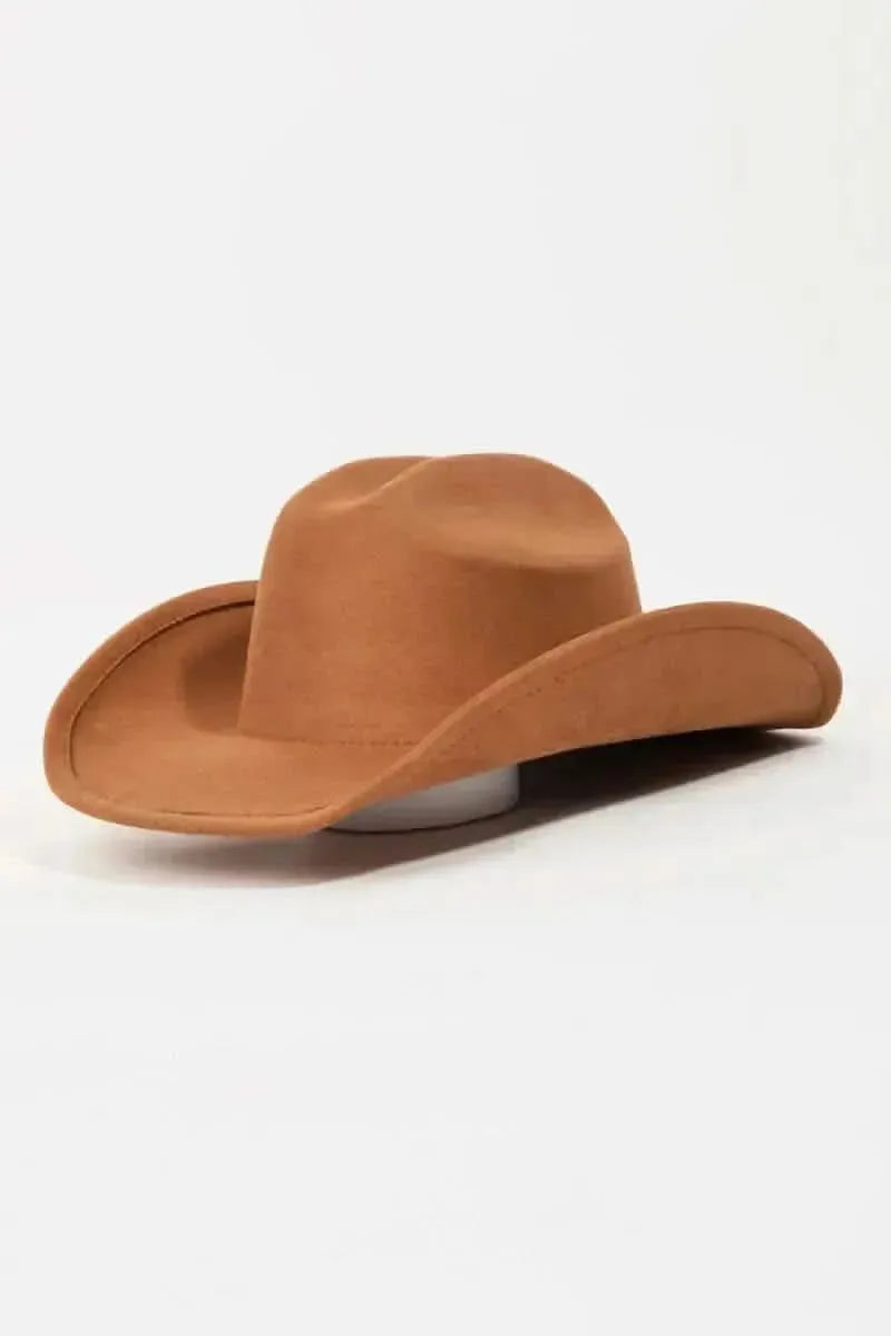 Fame Solid Wide Brim Hat - Bad Moms Club