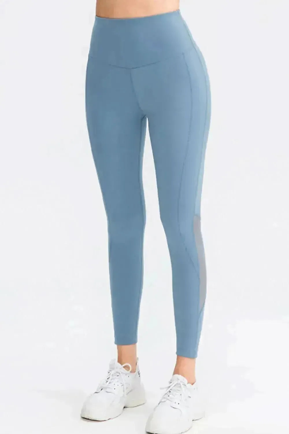 Wide Waistband Slim Fit Long Sports Pants - Bad Moms Club