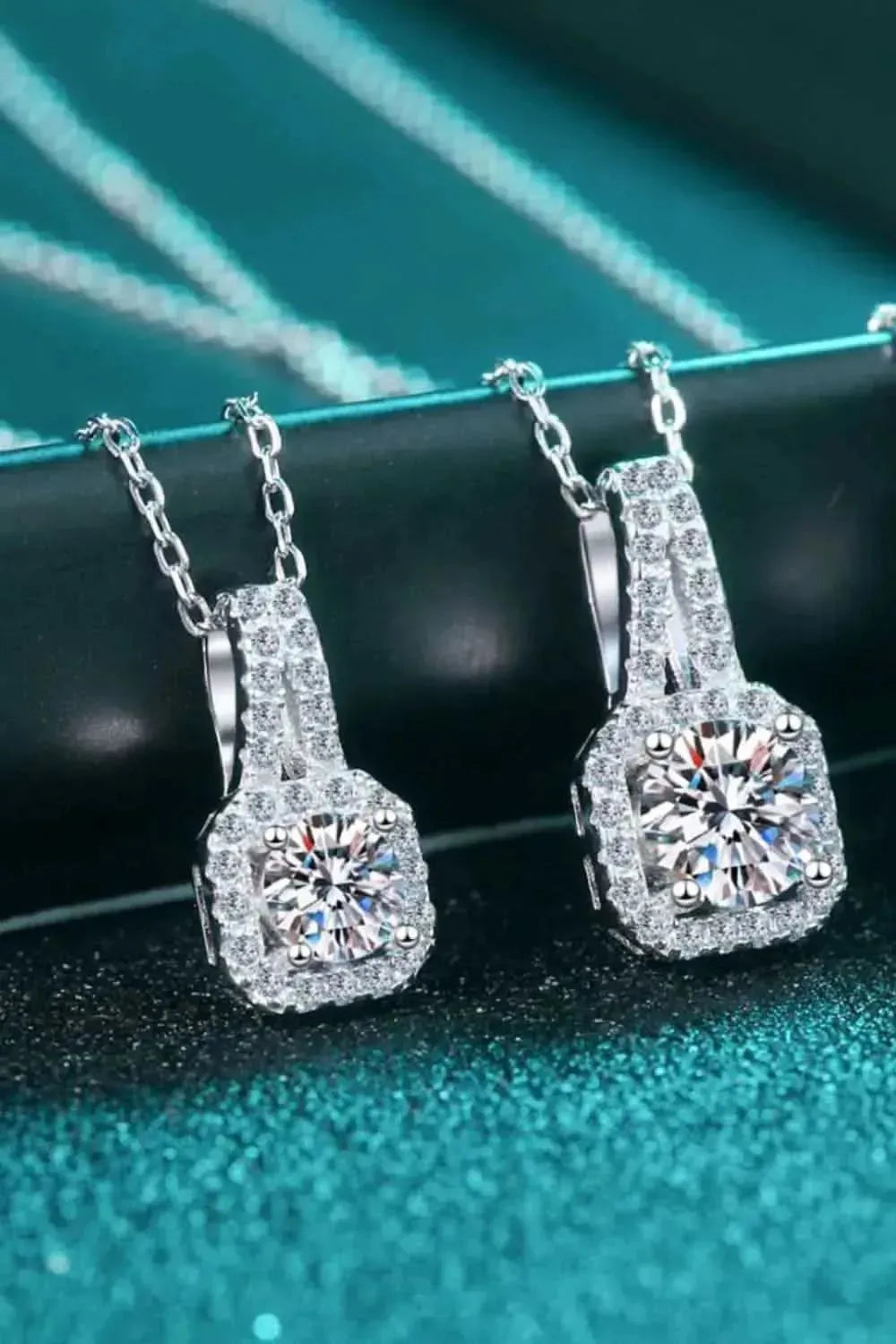 Adored 1 Carat Moissanite Necklace - Bad Moms Club