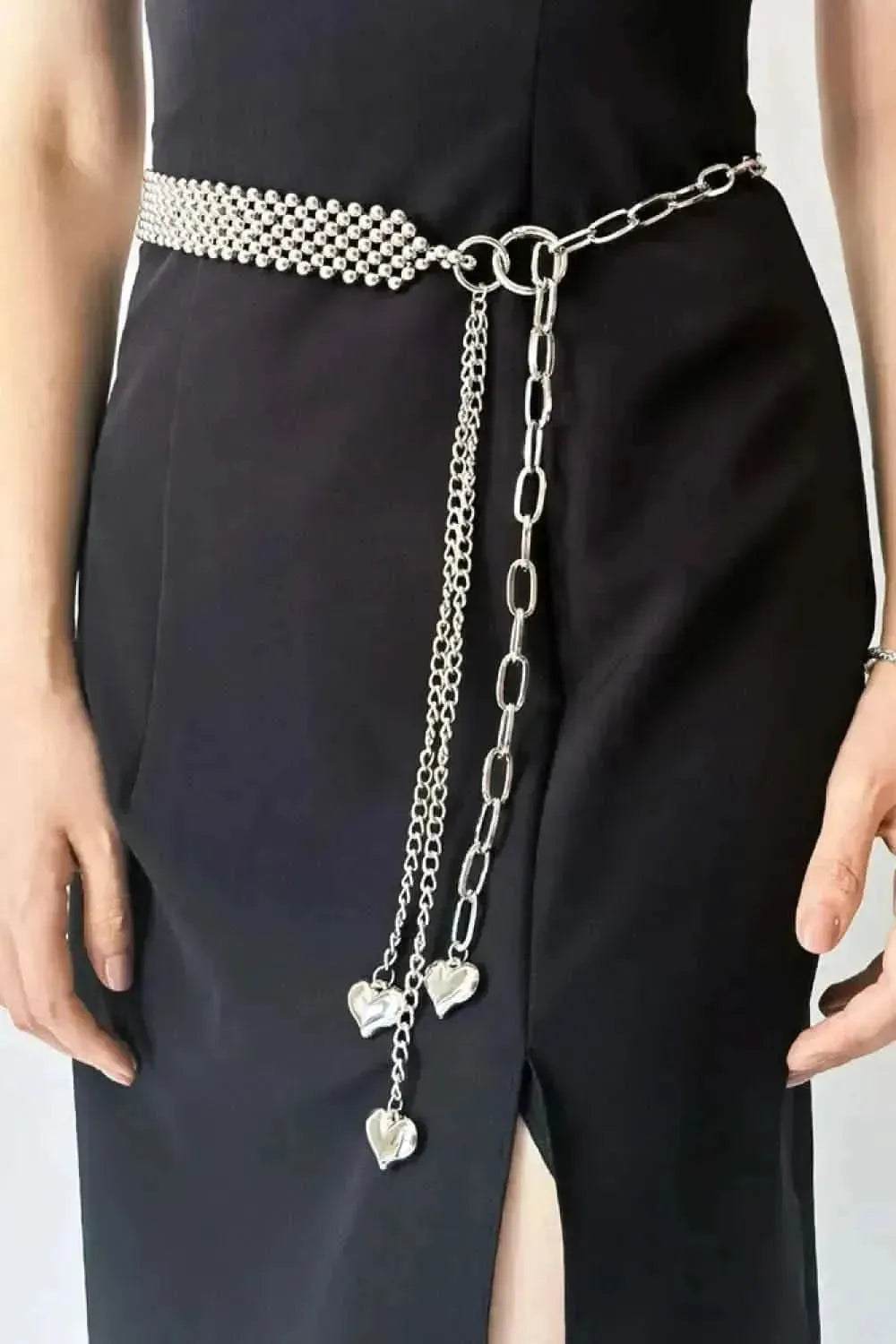 CCB Bead Heart Charm Belt - Bad Moms Club