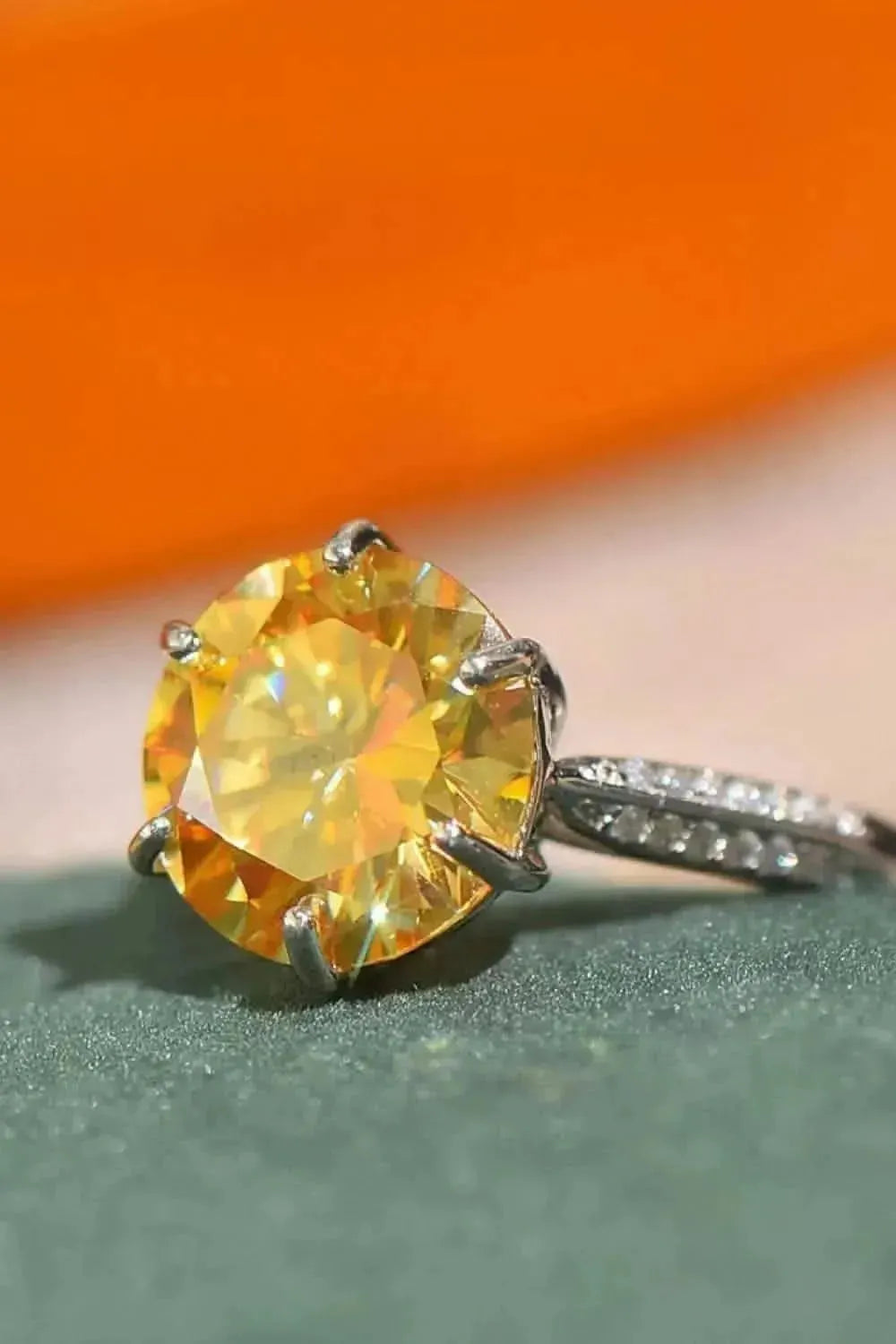 Living Your Life 3 Carat Moissanite 6-Prong Ring - Bad Moms Club