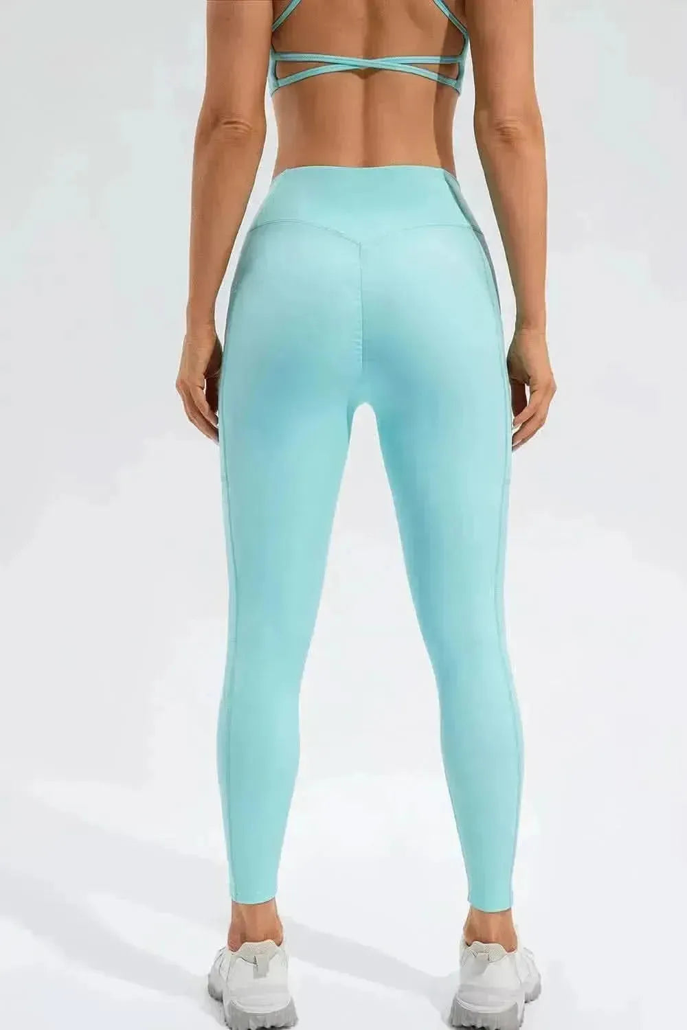 High Waist Active Leggings with Pockets - Bad Moms Club