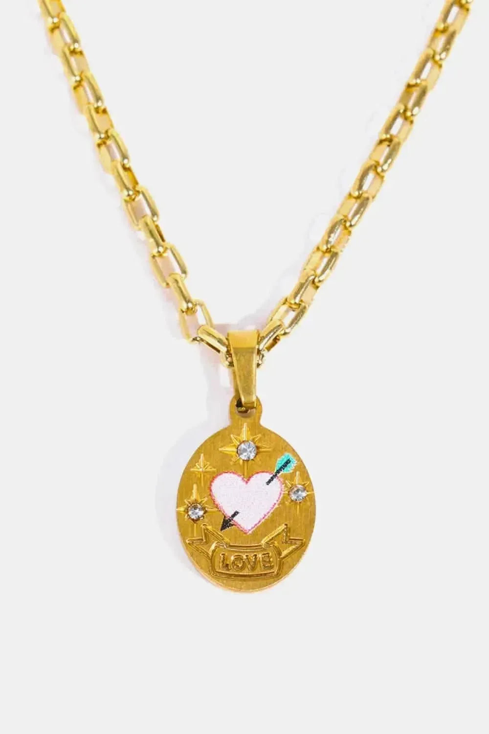 Stainless Steel 18K Gold-Plated Necklace - Bad Moms Club