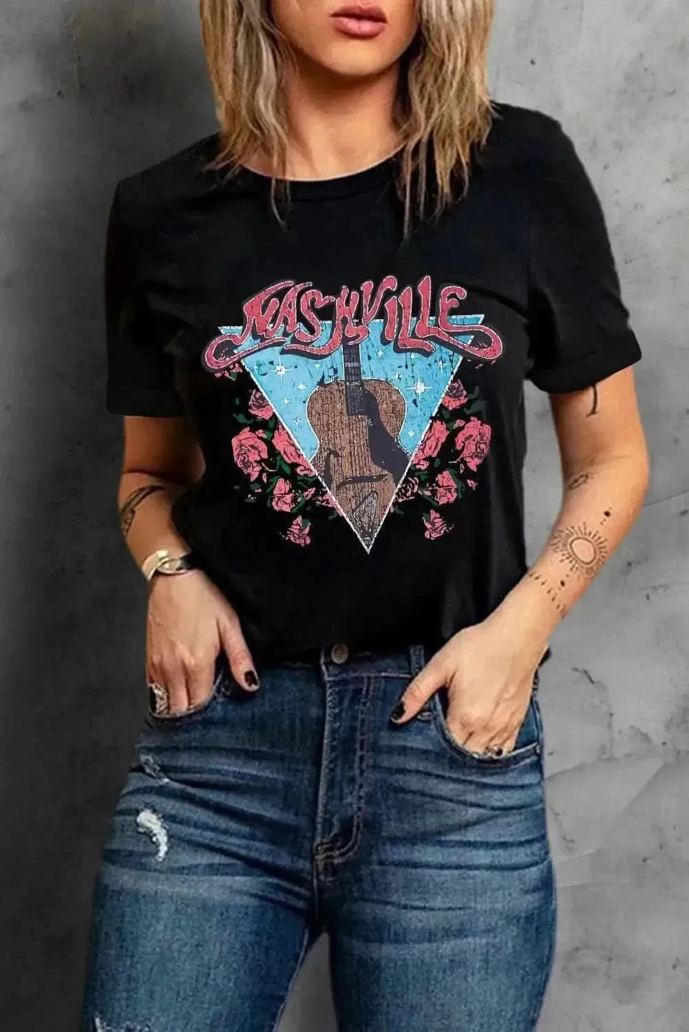 NASHVILLE Graphic T-Shirt - Bad Moms Club
