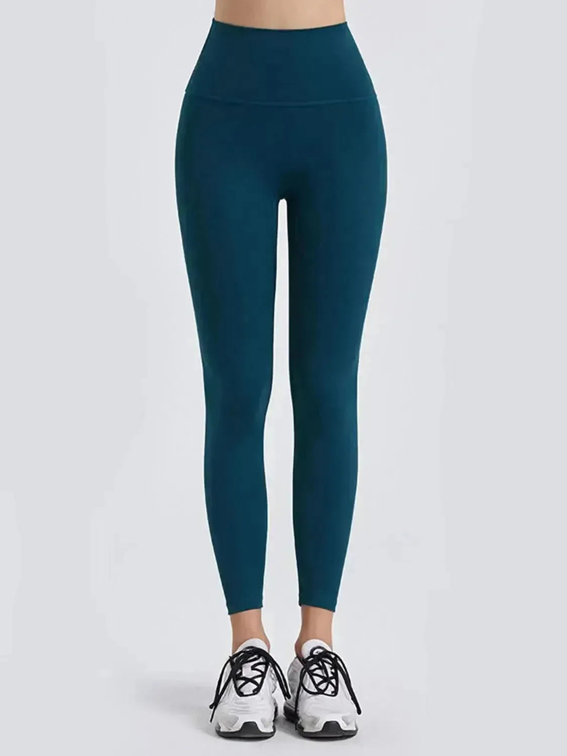 Wide Waistband Sports Leggings - Bad Moms Club