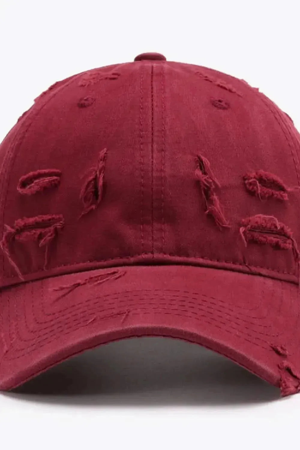 Distressed Adjustable Baseball Cap - Bad Moms Club