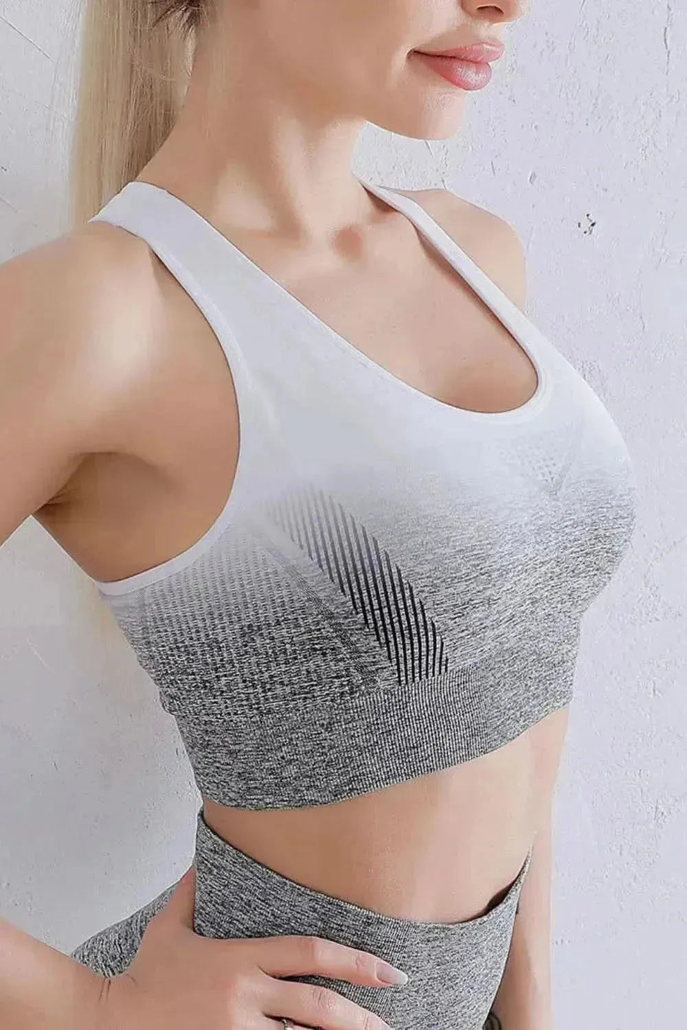 Gradient Racerback Sports Bra - Bad Moms Club
