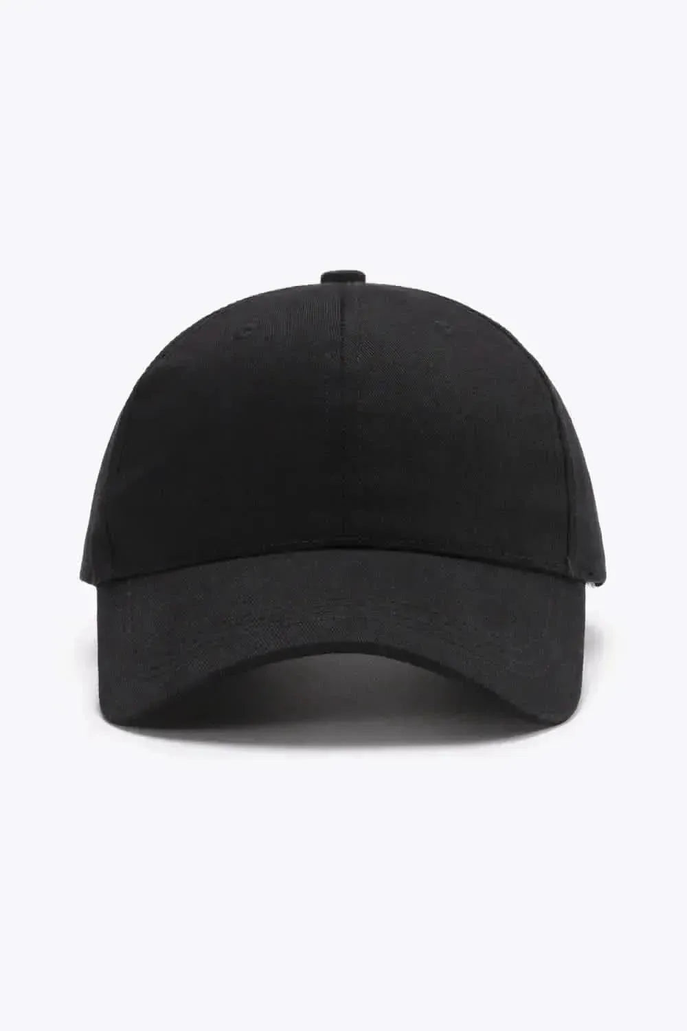 Plain Adjustable Cotton Baseball Cap - Bad Moms Club