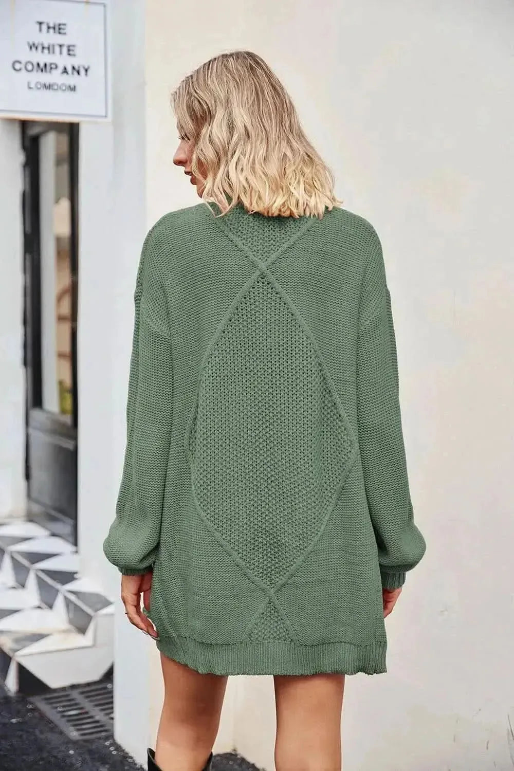Open Front Cardigan with Pockets - Bad Moms Club