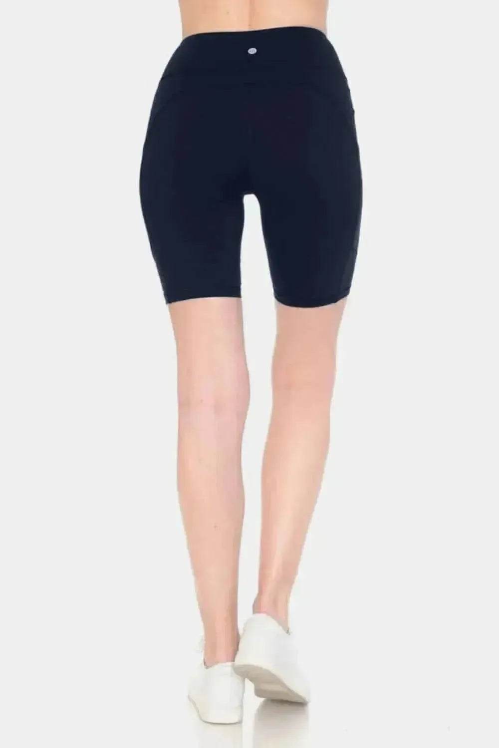 Leggings Depot Full Size High Waist Active Shorts - Bad Moms Club