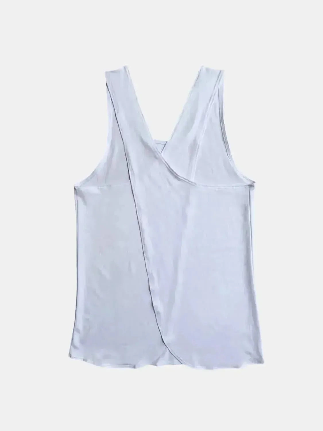 Crisscross Scoop Neck Active Tank - Bad Moms Club