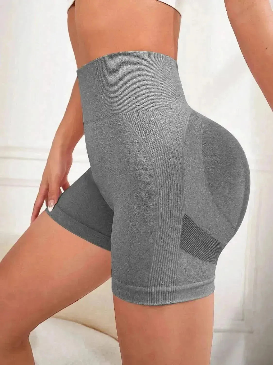 High Waist Active Shorts - Bad Moms Club