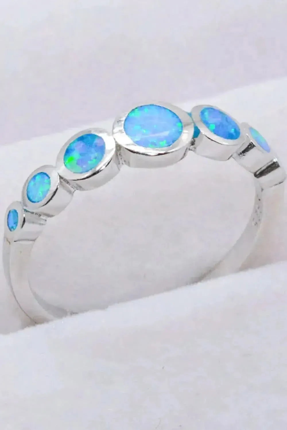 925 Sterling Silver Multi-Opal Ring - Bad Moms Club