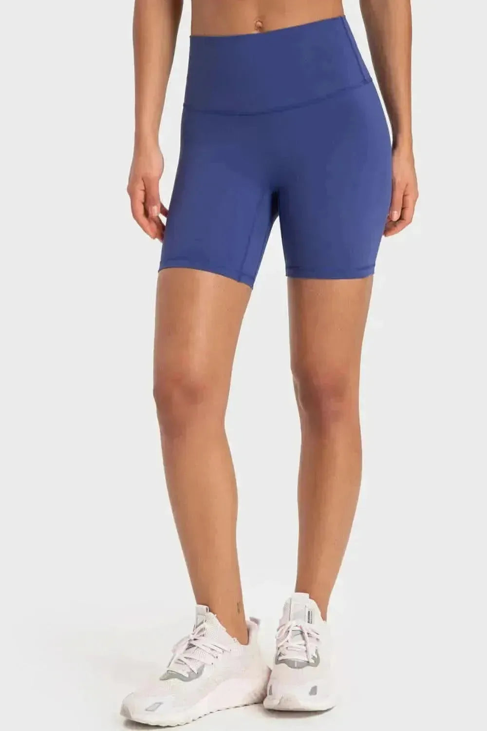 Staying Cozy Wide Waistband Biker Shorts - Bad Moms Club