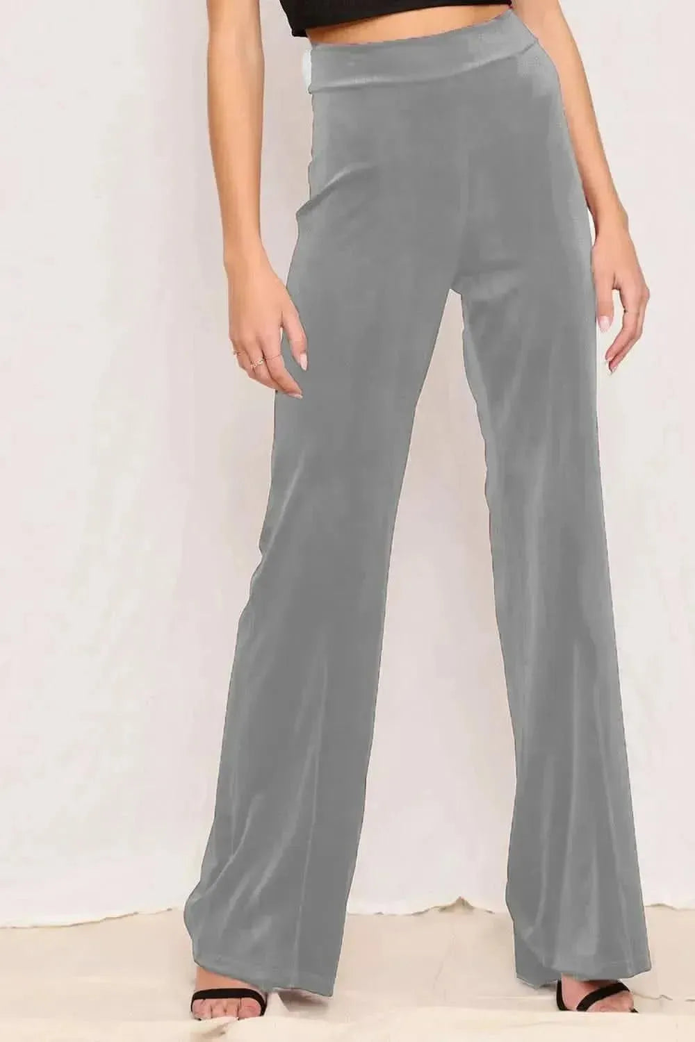 Full Size High Waist Pants - Bad Moms Club