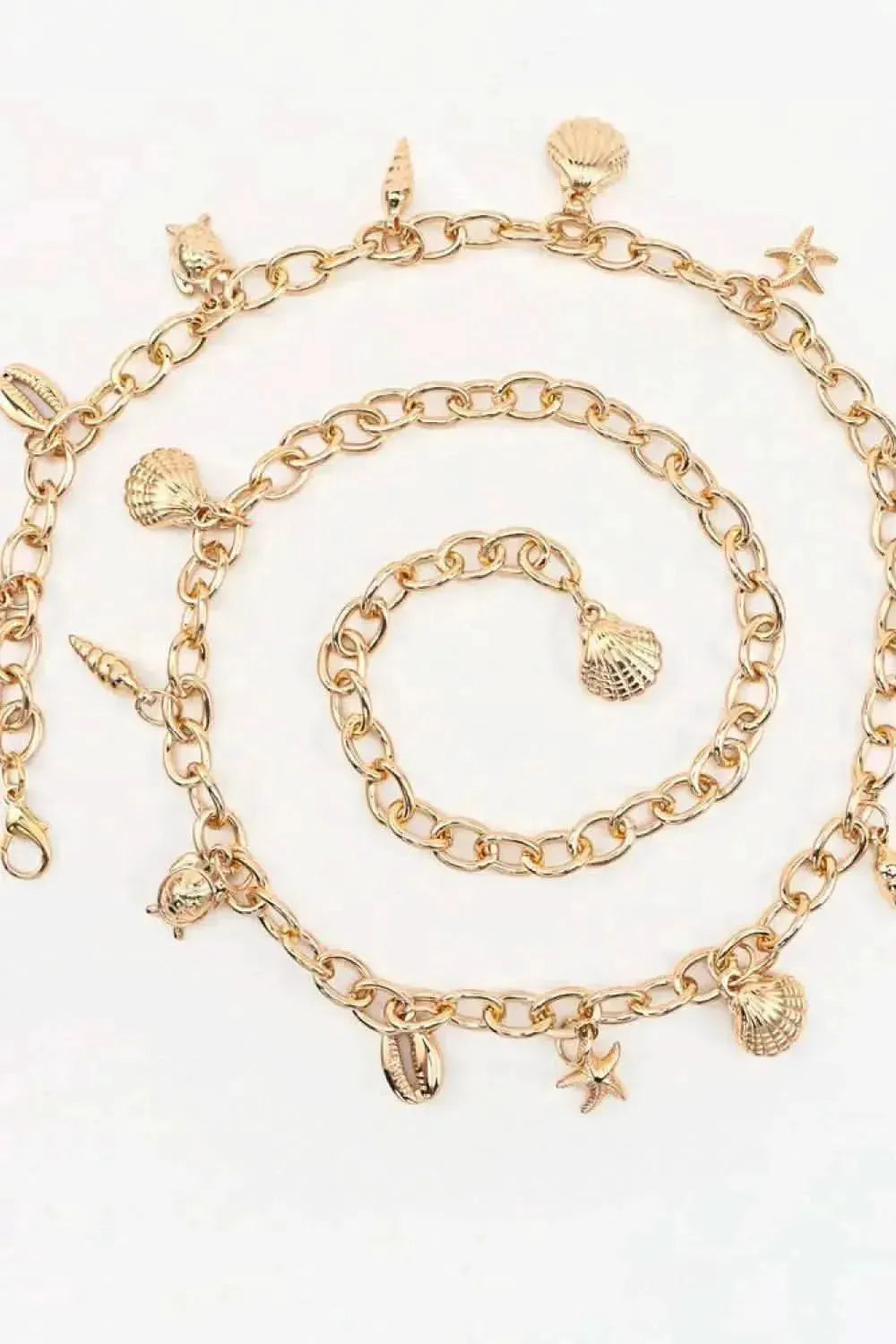 Ocean Element Charm Chain Belt - Bad Moms Club