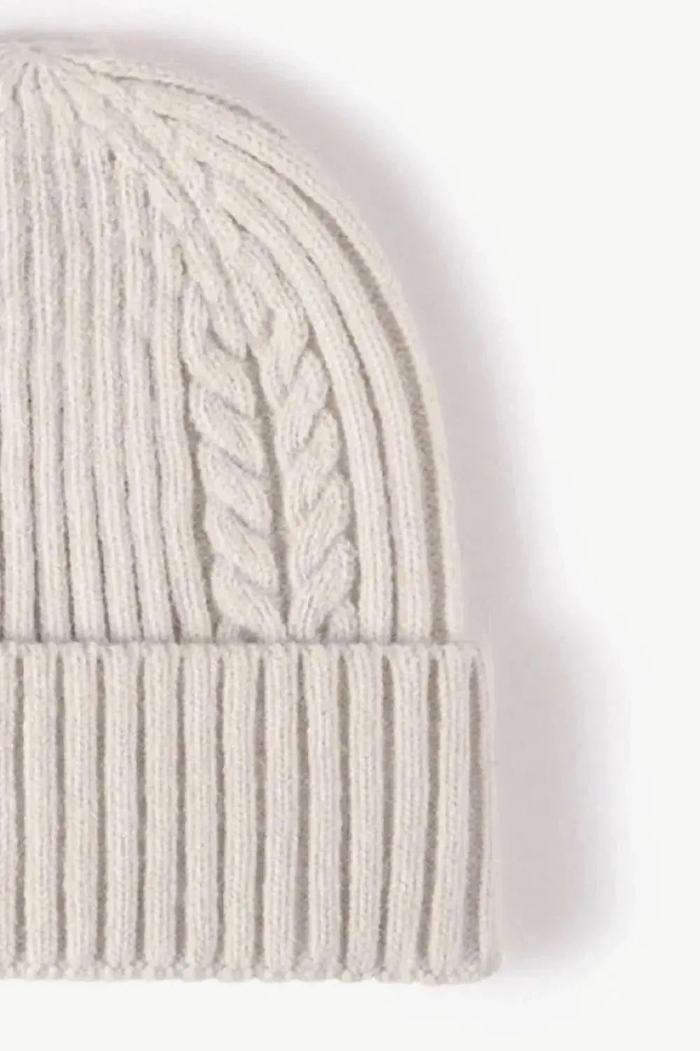 Cable-Knit Cuff Beanie - Bad Moms Club