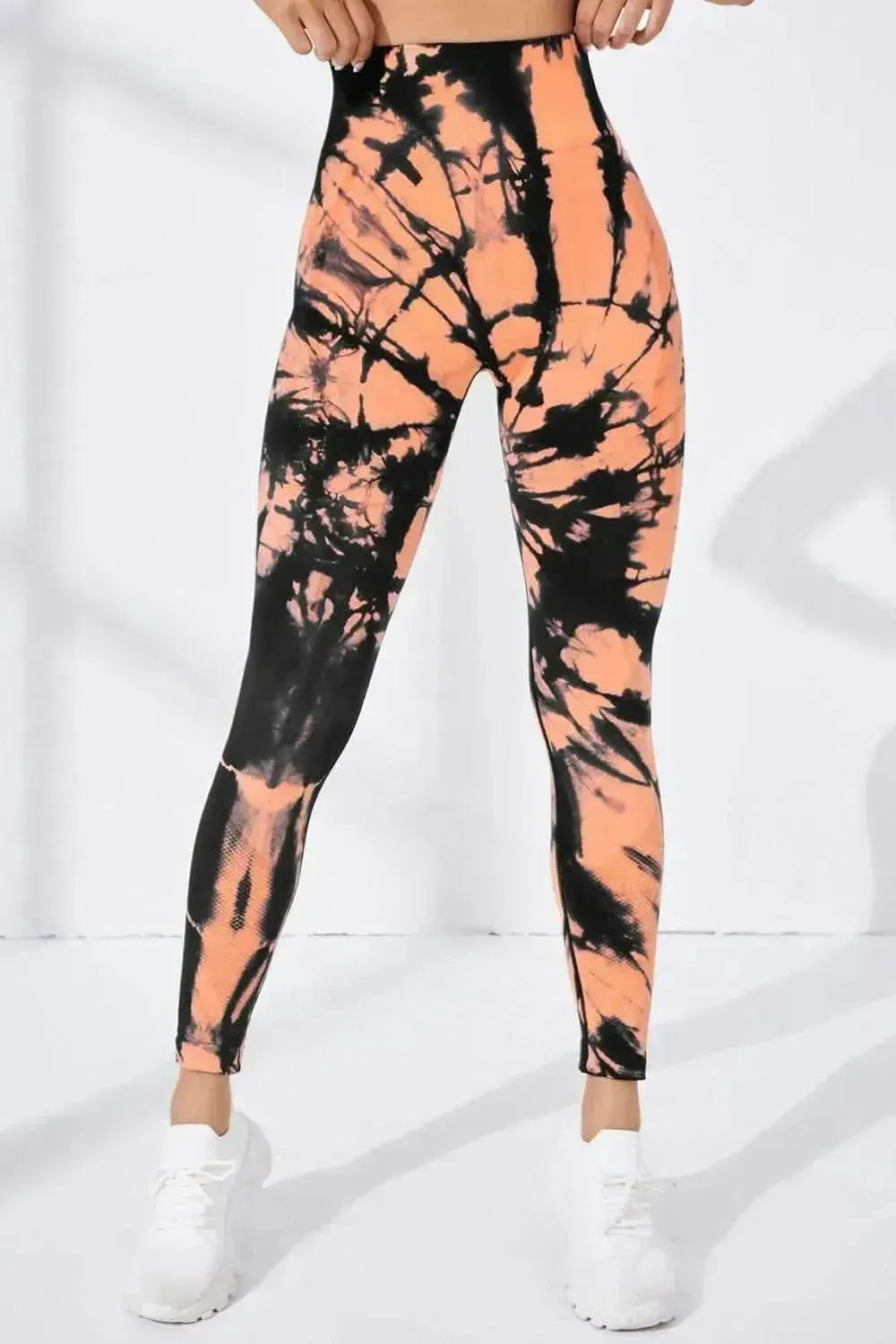 Wide Waistband Long Active Pants - Bad Moms Club