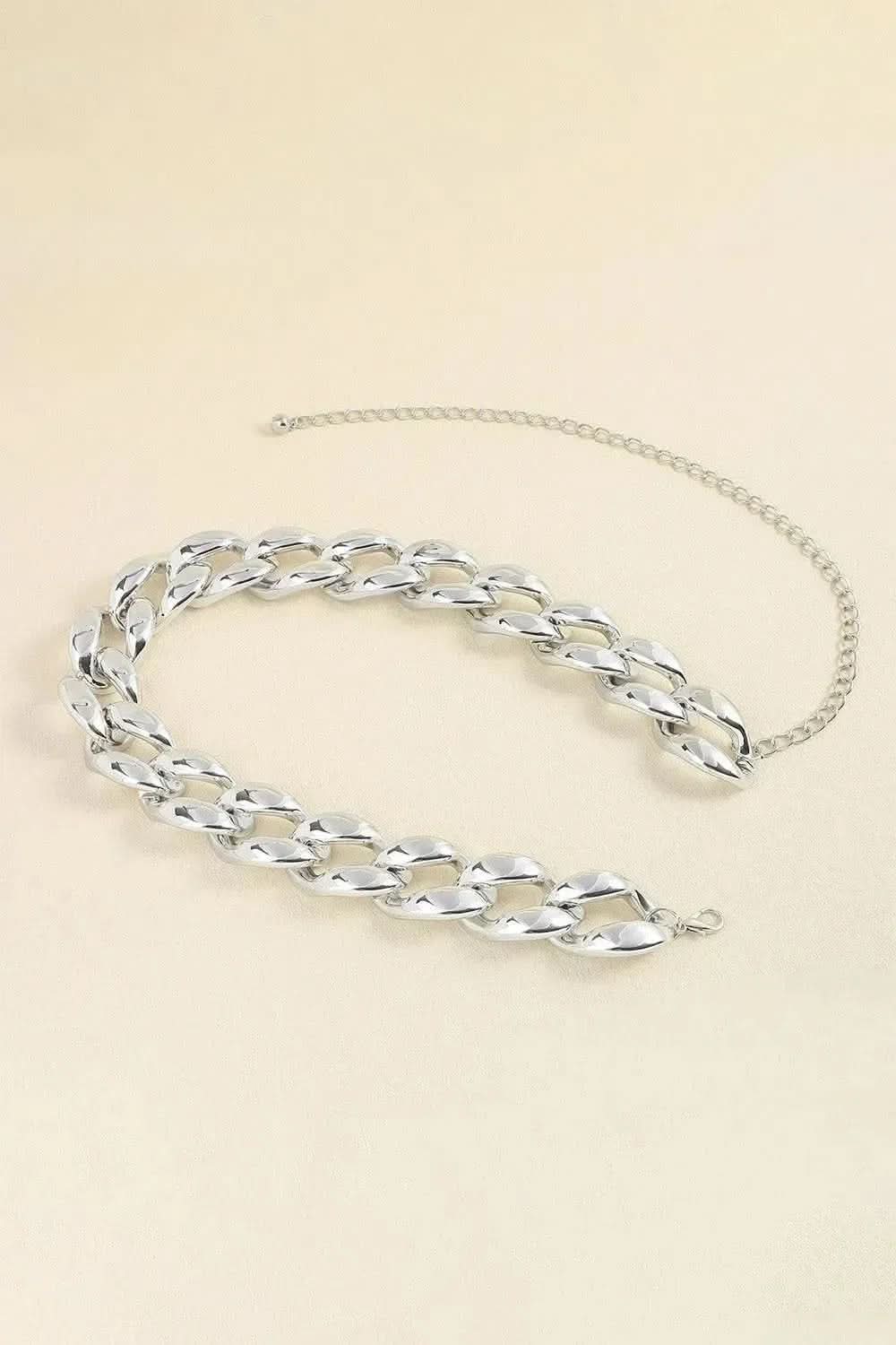 1.2" Width Acrylic Curb Chain Belt - Bad Moms Club