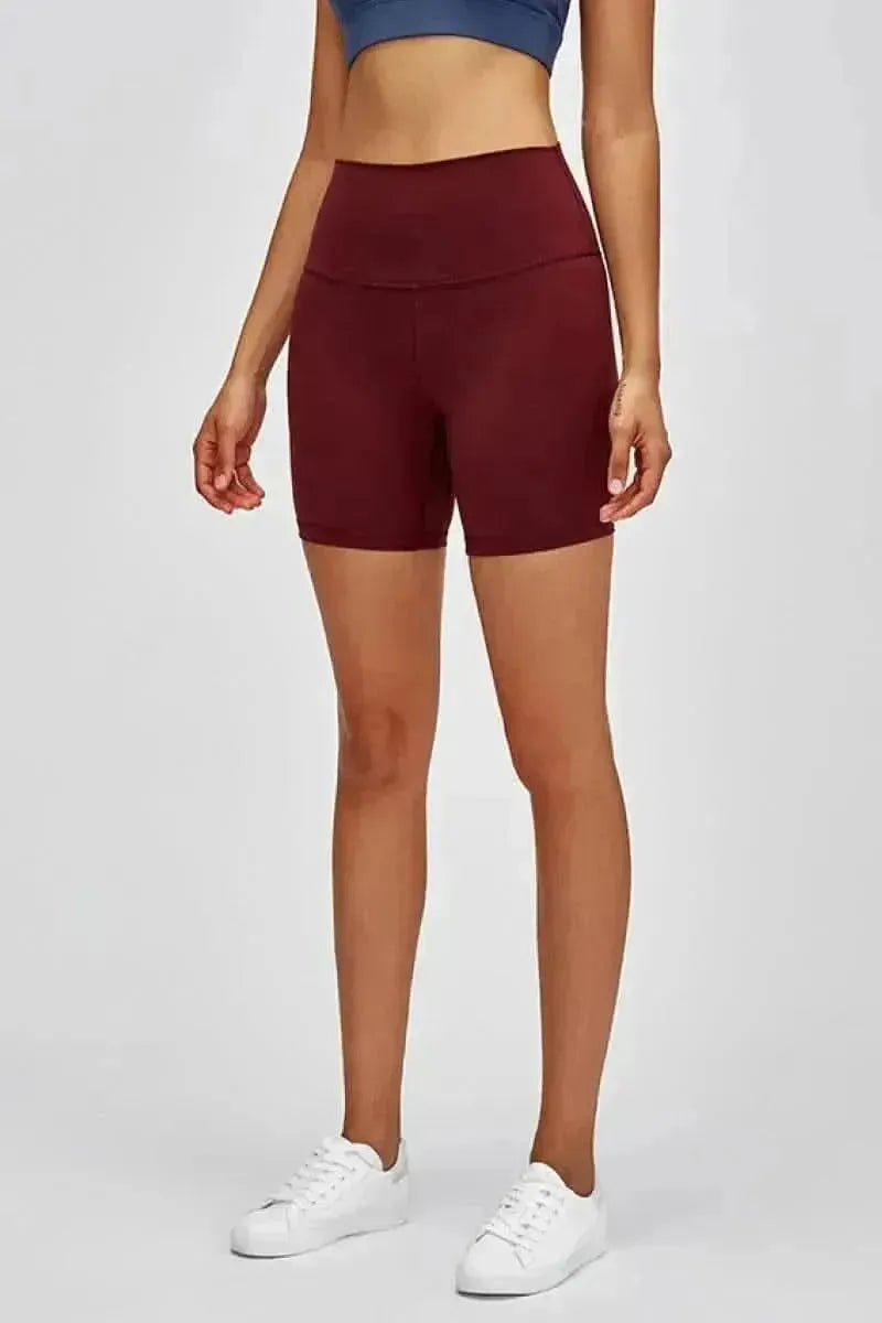 High Waist Training Shorts - Bad Moms Club