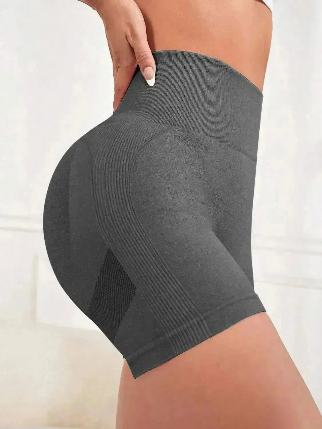 High Waist Active Shorts - Bad Moms Club