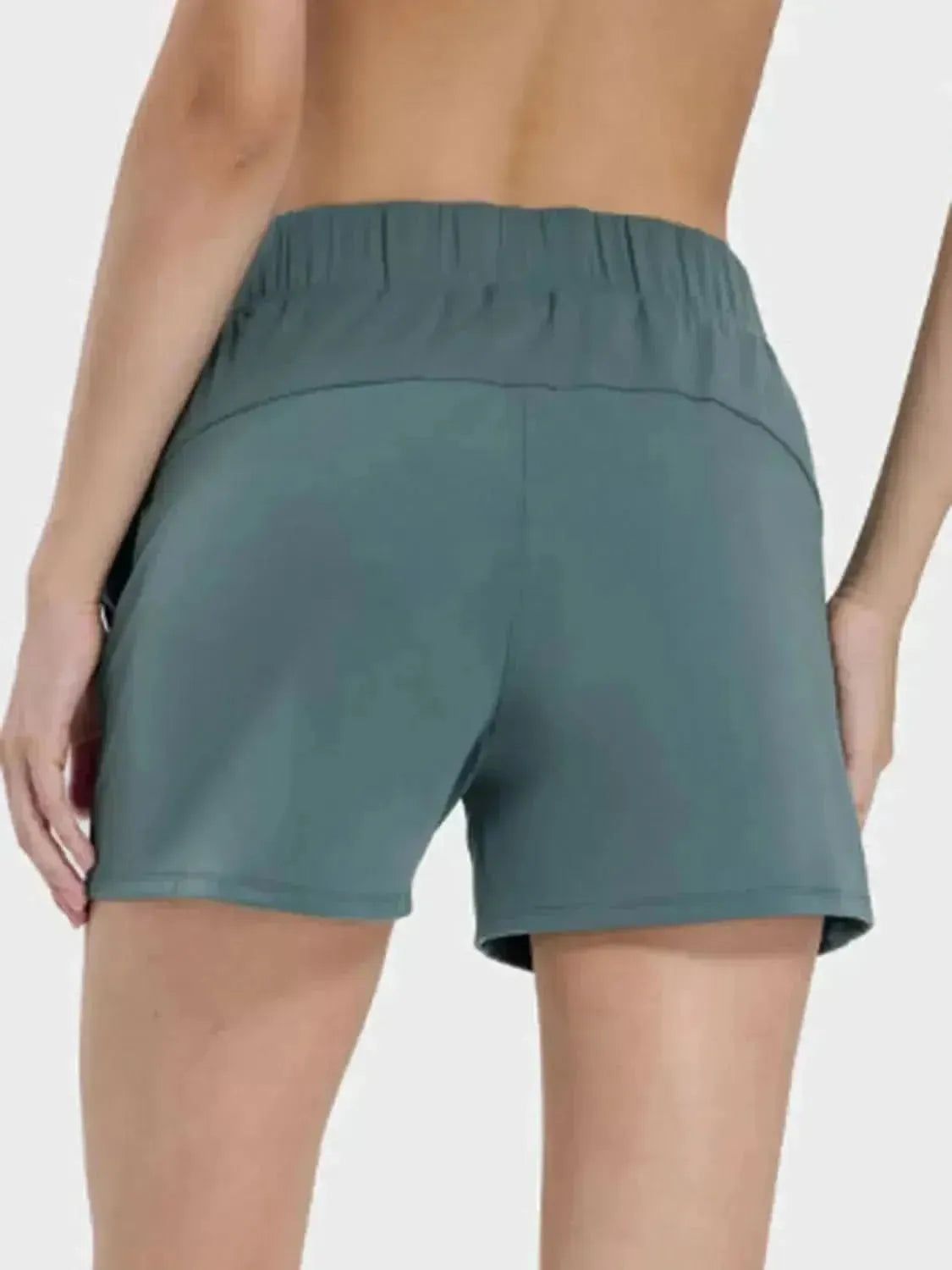 Elastic Waist Active Shorts - Bad Moms Club