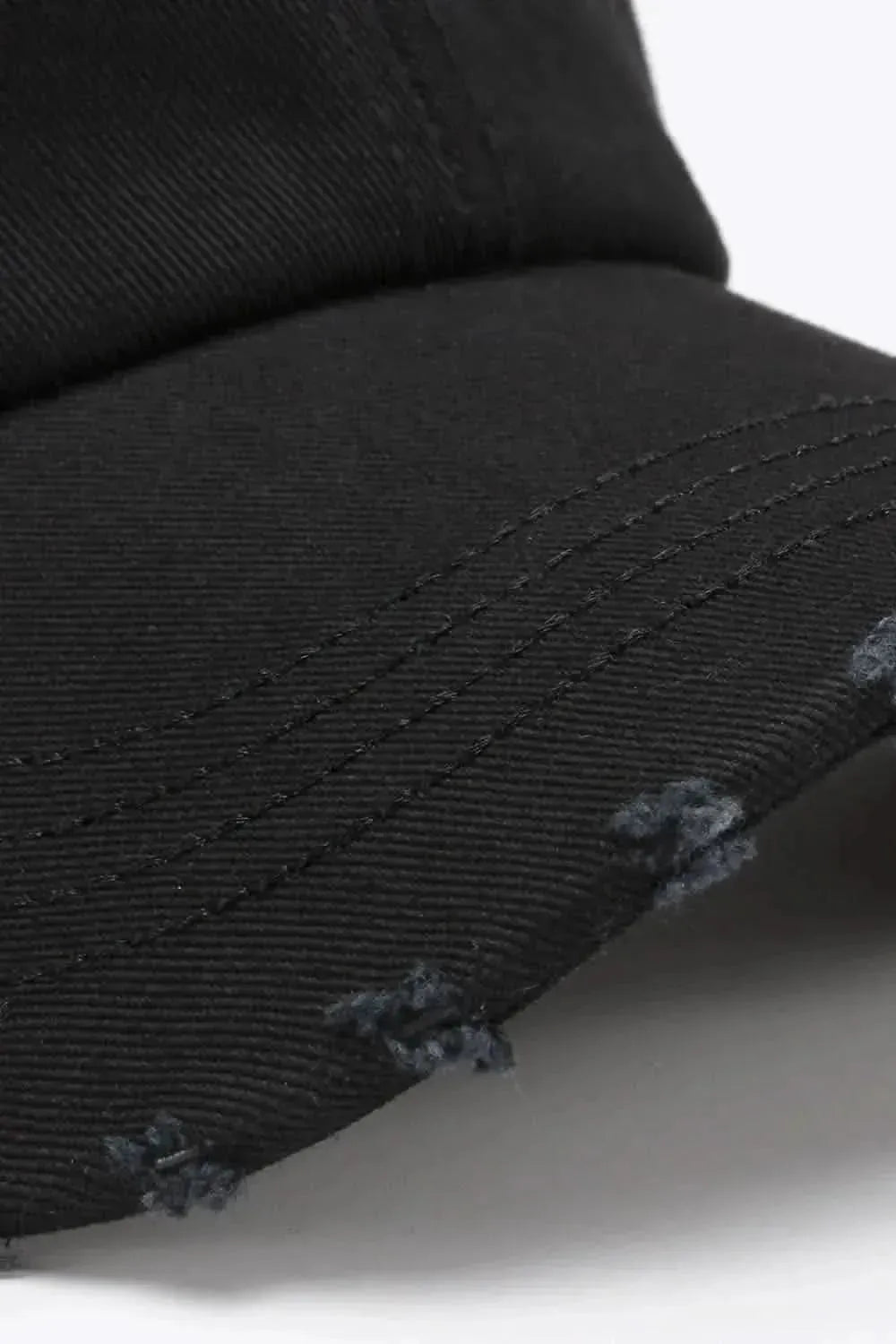 VIBRA Graphic Distressed Adjustable Baseball Cap - Bad Moms Club