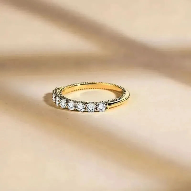 Moissanite 925 Sterling Silver Ring - Bad Moms Club