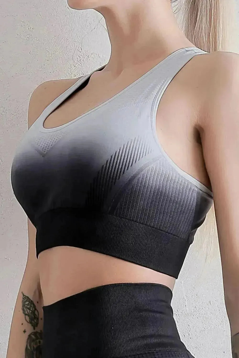 Gradient Racerback Sports Bra - Bad Moms Club
