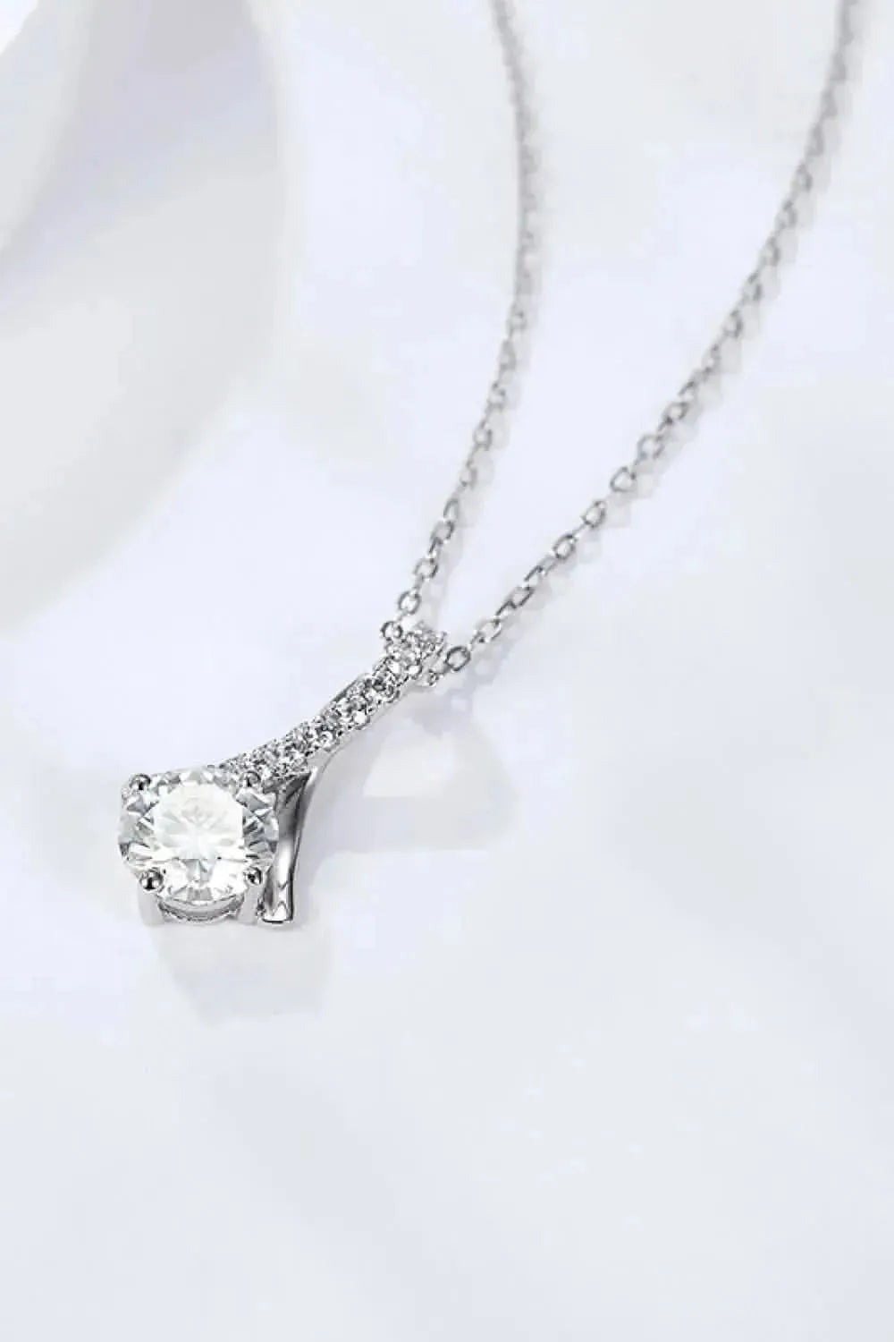 Special Occasion 1 Carat Moissanite Pendant Necklace - Bad Moms Club