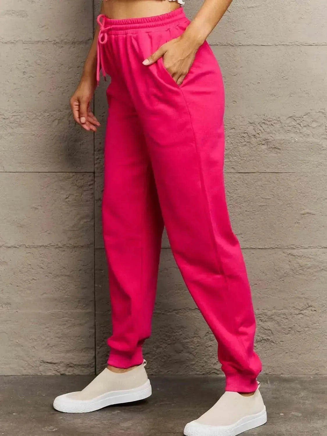Simply Love Full Size Drawstring Sweatpants - Bad Moms Club