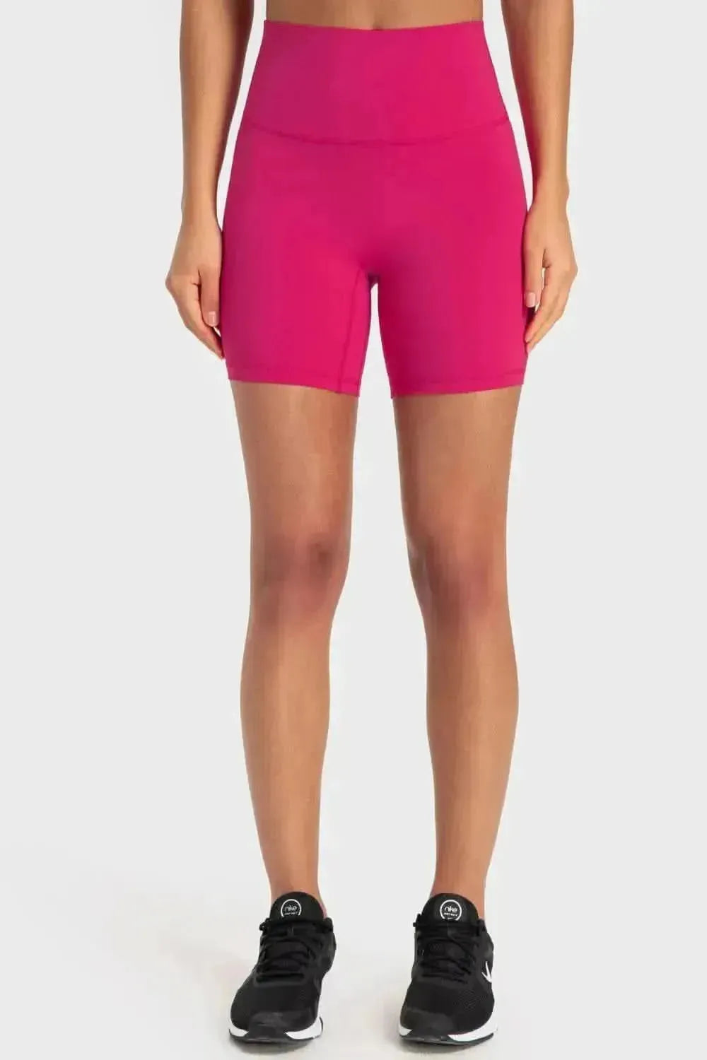 Staying Cozy Wide Waistband Biker Shorts - Bad Moms Club