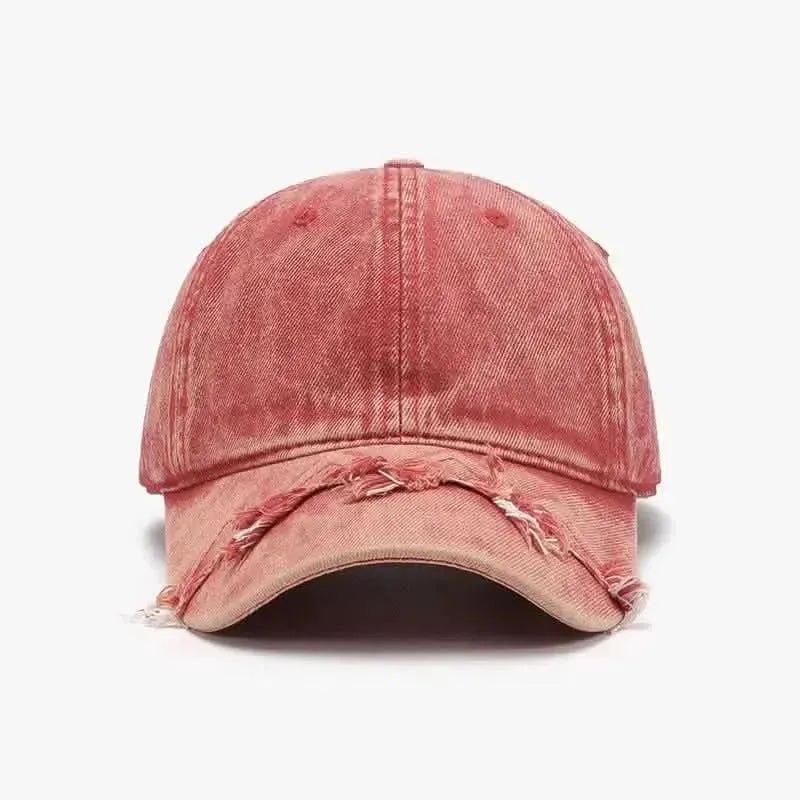 Fringe Adjustable Cotton Baseball Cap - Bad Moms Club