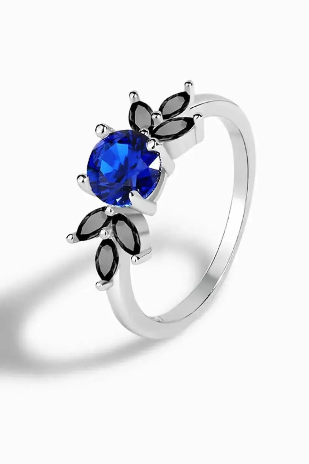 Spinel Zircon Leaf Ring - Bad Moms Club