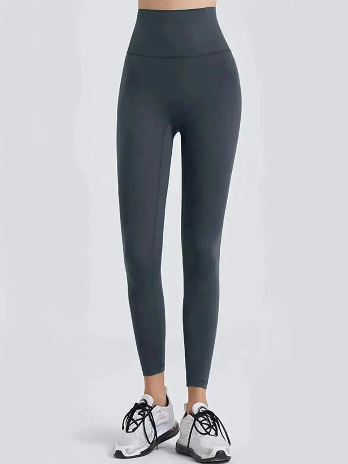 Wide Waistband Sports Leggings - Bad Moms Club