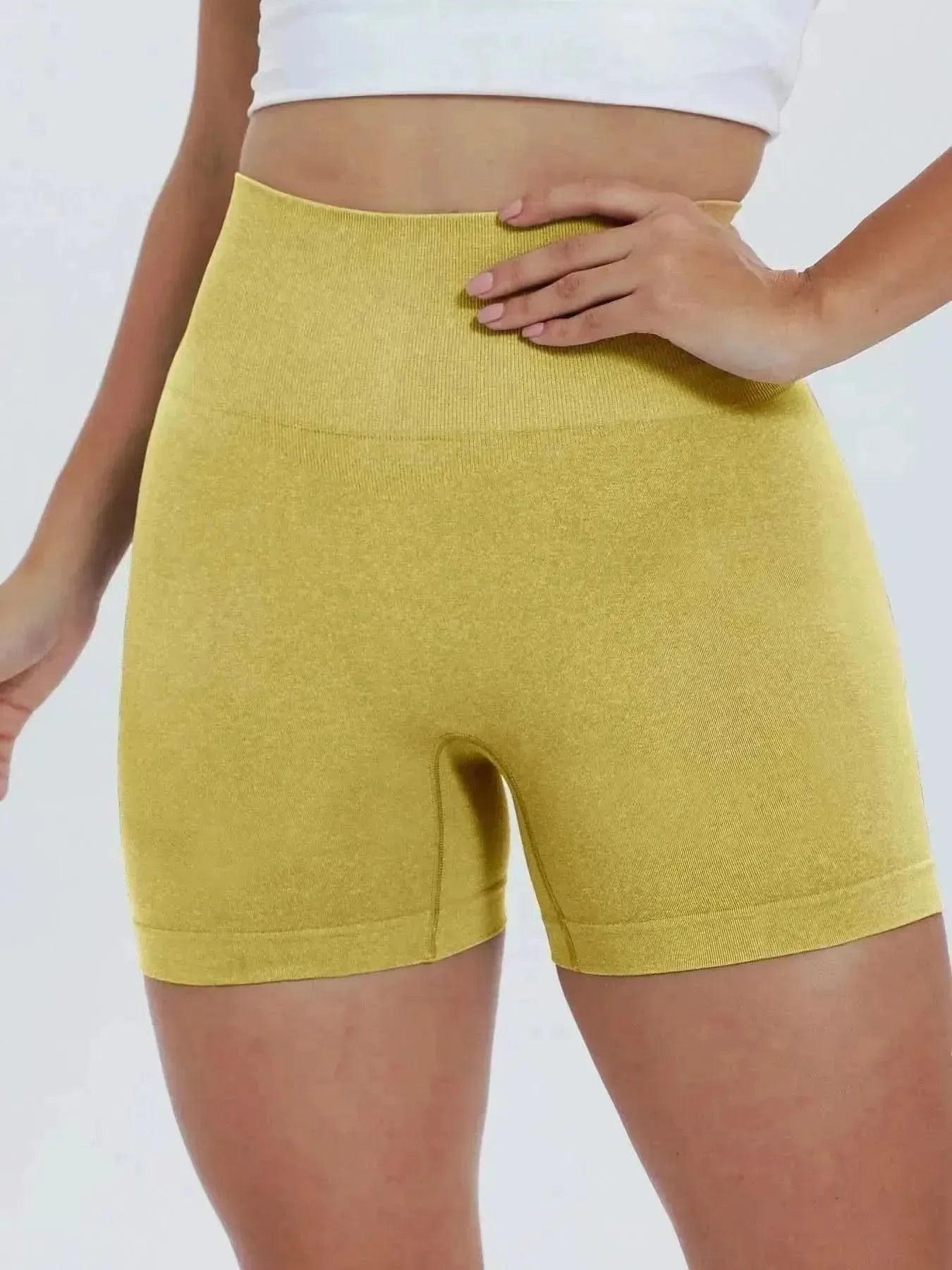 High Waist Active Shorts - Bad Moms Club