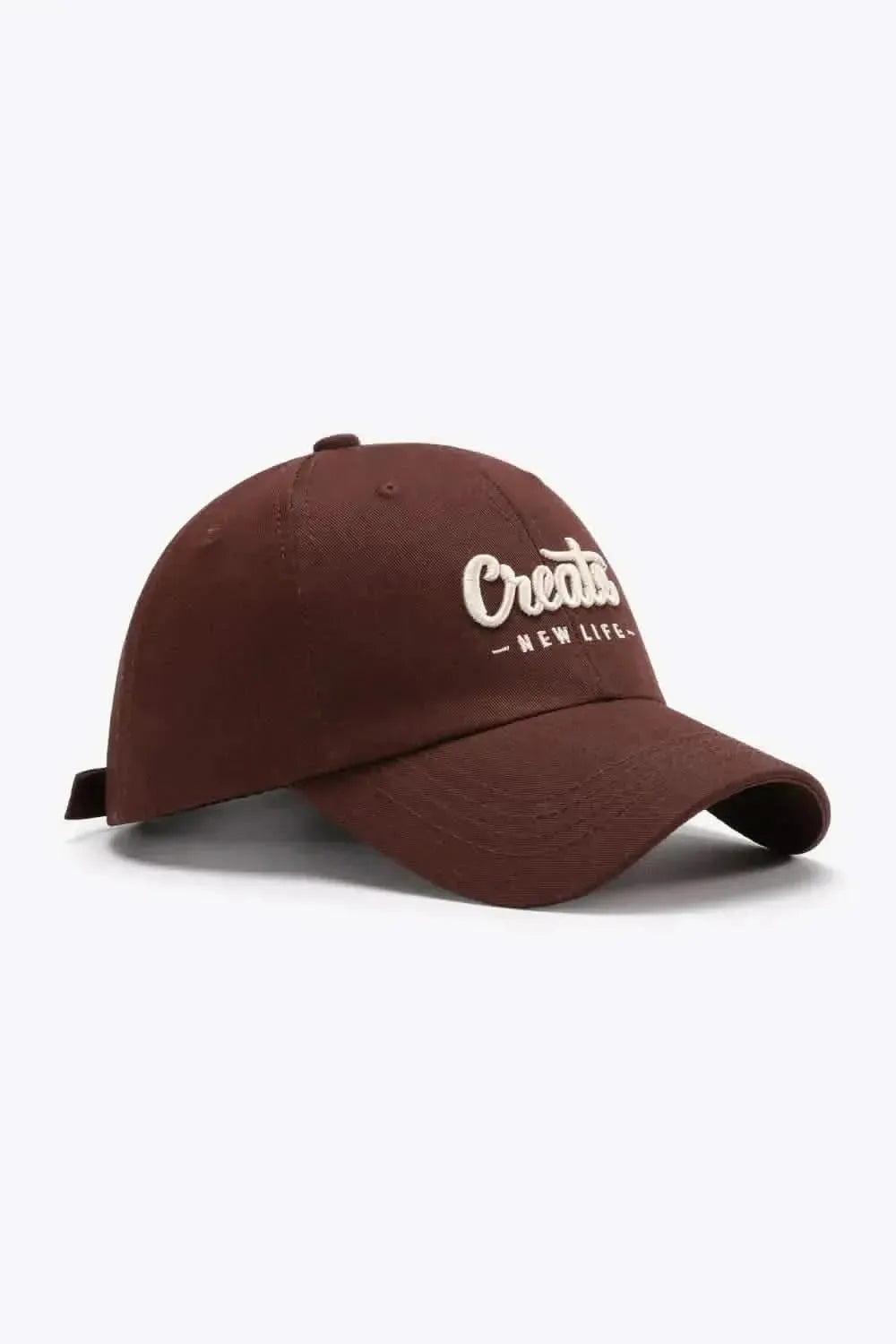 CREATE NEW LIFE Adjustable Cotton Baseball Cap - Bad Moms Club