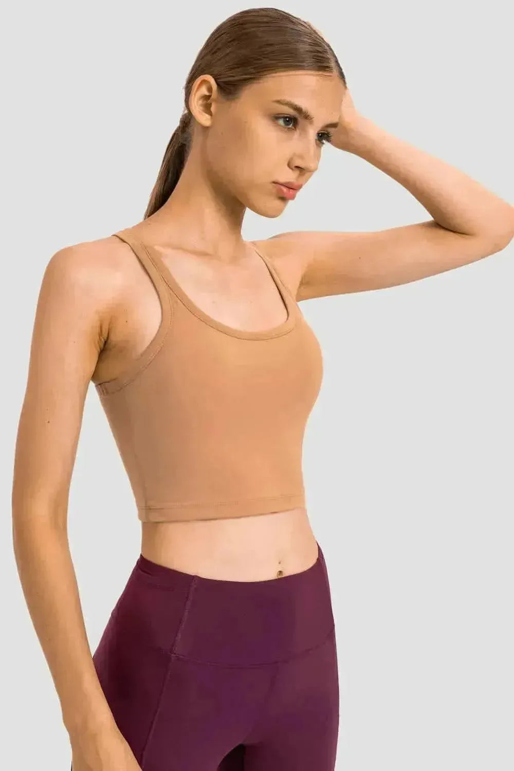 Racerback Sports Bra - Bad Moms Club